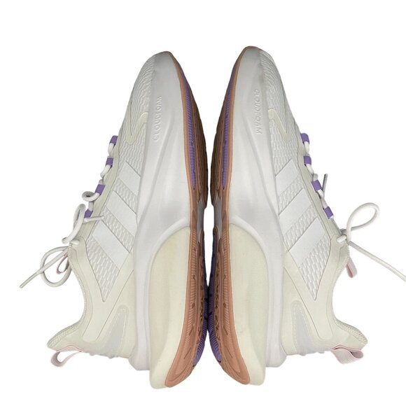 Adidas Alphabounce + Bounce Running Shoe HP6150 Women's White Purple, 9.5 NWOB - Picture 7 of 10